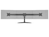 M VESA Desktopmount Triple Stand - Sort