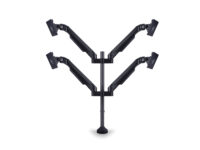 M VESA Gas Lift Arm Quad - Sort